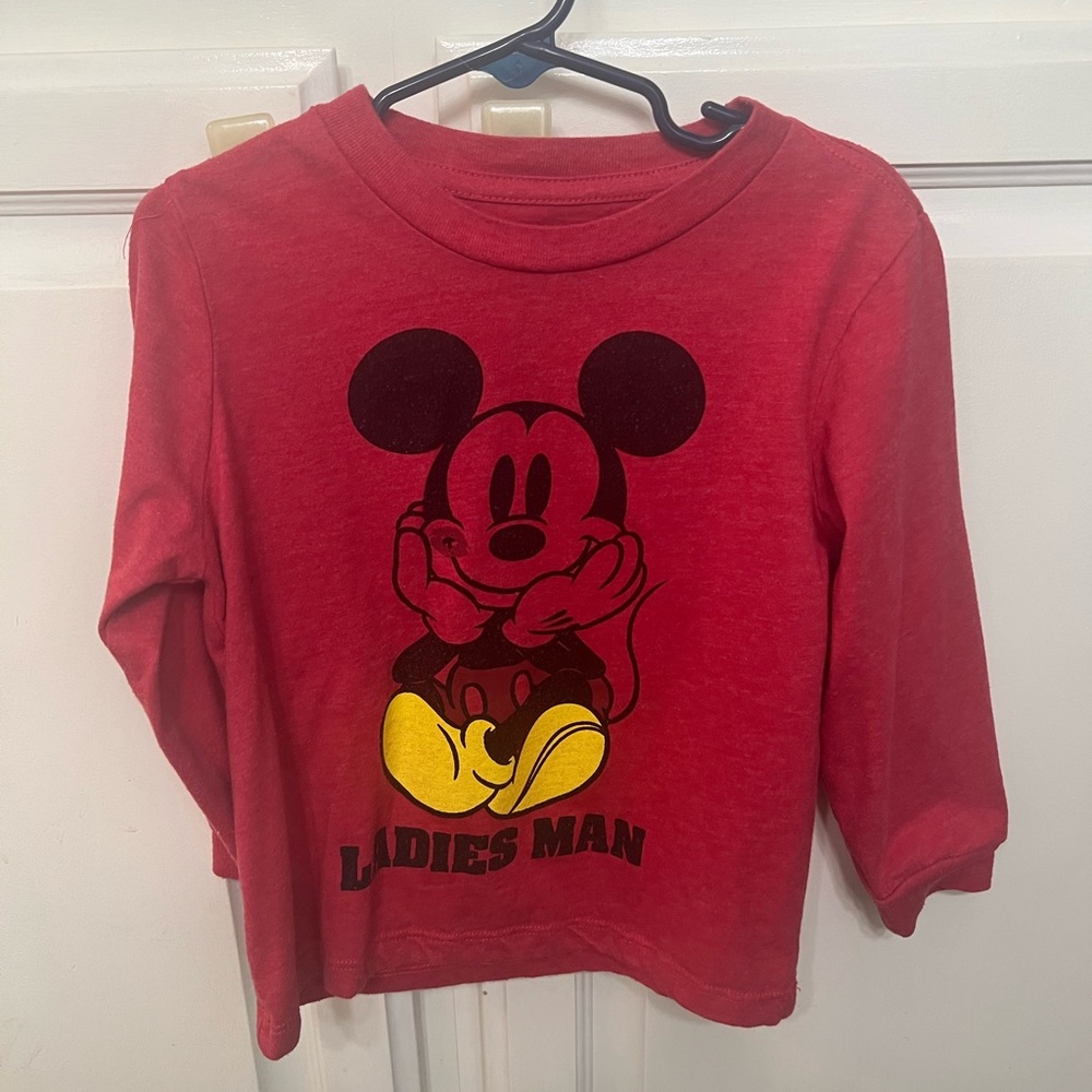 4T Mickey Mouse valentines shirt